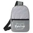Patchwork Eco Friendly Crossbody Sling Bag | https://www.bestnamebadges.com