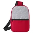 Patchwork Eco Friendly Crossbody Sling Bag | https://www.bestnamebadges.com