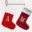 Christmas Stocking Gift Bag | https://www.bestnamebadges.com