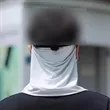 Sunscreen Mask Men's Neck Support Face Cover | https://www.bestnamebadges.com