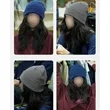 Knitted Hat With Blank Logo Can Be Embroidered | https://www.bestnamebadges.com