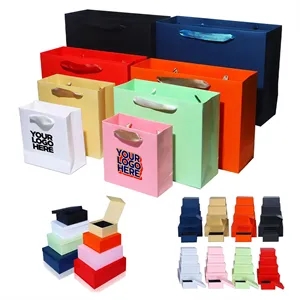Kraft Paper Box Handbag For Christmas Decoration