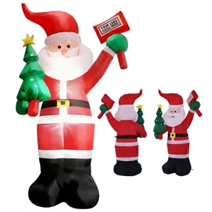 5.9Ft Christmas Santa Claus Courtyard Decoration
