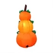 3.9Ft Halloween Pumpkin Inflatable Decoration | https://www.bestnamebadges.com