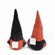 Halloween faceless doll figurine pumpkin-faced Rudolph | https://www.bestnamebadges.com