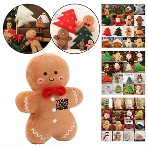 Christmas Holiday Throw Pillow Sofa Decoration Doll