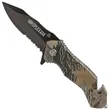 Nutwood Camo Rescue Knife | https://www.bestnamebadges.com