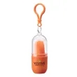 Bellini Silicone Straw in Capsule Case | https://www.bestnamebadges.com