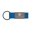 Boyd Aluminum & Leatherette Keyring | https://www.bestnamebadges.com