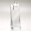 Estrela Silver Star Tower | https://www.bestnamebadges.com