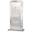 Apresenta Crystal Tower with Base | https://www.bestnamebadges.com