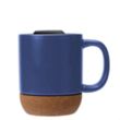 Kenya 14 oz. Ceramic Mug With Cork Base | https://www.bestnamebadges.com