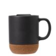 Kenya 14 oz. Ceramic Mug With Cork Base | https://www.bestnamebadges.com