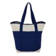 Myrtle Natural Canvas Tote | https://www.bestnamebadges.com