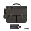 Solo New York Thompson Briefcase | https://www.bestnamebadges.com