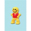 Captain Smiley Shaped Stress Ball | https://www.bestnamebadges.com
