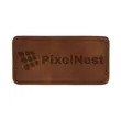 Leatherette Patch With Hook Backing | https://www.bestnamebadges.com