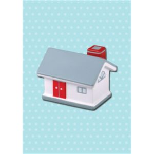 House Shaped Stress Reliever-1 | https://www.bestnamebadges.com
