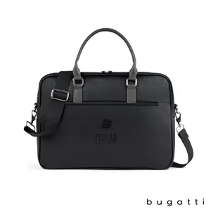 Bugatti Contrast Collection Briefcase | https://www.bestnamebadges.com