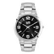 Men's Silver Stainless Steel Case Watch Men's Silver Stai... | https://www.bestnamebadges.com