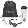 Athletic 4-Piece Fitness Gift Set | https://www.bestnamebadges.com