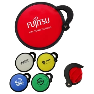 Union Printed, Flexible Folding Nylon Disc Fan