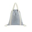Renew II 9 oz. Recycled Cotton Drawstring Bag | https://www.bestnamebadges.com