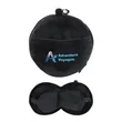 Journey Neck Pillow With Built-In Sleep Mask | https://www.bestnamebadges.com