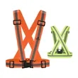 Adjustable Reflective Safety Running Hi Vis Cross Belt | https://www.bestnamebadges.com