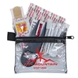 15 Piece Golf Kit Components inserted into Zipper Pack | https://www.bestnamebadges.com