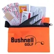 15 Piece Golf Kit Components inserted into Zipper Pack | https://www.bestnamebadges.com