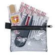15 Piece Golf Kit Components inserted into Zipper Pack | https://www.bestnamebadges.com