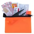 15 Piece Golf Kit Components inserted into Zipper Pack | https://www.bestnamebadges.com