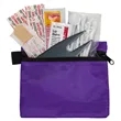 15 Piece Golf Kit Components inserted into Zipper Pack | https://www.bestnamebadges.com