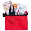 15 Piece Golf Kit Components inserted into Zipper Pack | https://www.bestnamebadges.com
