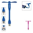 Mini USB Fan With 3-Way Connector | https://www.bestnamebadges.com