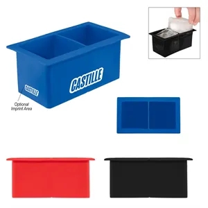 On The Rocks Ice Cube Tray | https://www.bestnamebadges.com