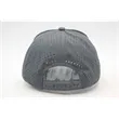 Atlethic laser cut trucker rope cap | https://www.bestnamebadges.com