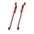 STRAIGHT LINE PEN WITH 4" RULER | https://www.bestnamebadges.com