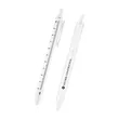 STRAIGHT LINE PEN WITH 4" RULER | https://www.bestnamebadges.com