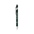 CORE365 Rubberized Aluminum Click Stylus Pen | https://www.bestnamebadges.com