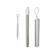 Festival Telescopic Reusable Drinking Straw Kit | https://www.bestnamebadges.com