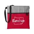 Patchwork Eco Friendly Crossbody Tote Bag | https://www.bestnamebadges.com
