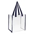Clear Stadium Tote Bag | https://www.bestnamebadges.com