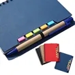 Notebook With Sticky Notes And Pen Combo Set | https://www.bestnamebadges.com