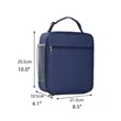 Insulated Lunch Bag With Handle Portable Cooler Tote Box | https://www.bestnamebadges.com