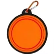 Custom Collapsible Silicone Pet Bowls | https://www.bestnamebadges.com