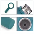 Silicone Covered Insulated Bottle With Carry Loop | https://www.bestnamebadges.com