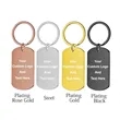 Photo Keychain With Text Unique Engraved | https://www.bestnamebadges.com