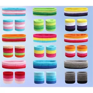 Headband/Wristbands set